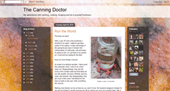 Desktop Screenshot of canningdoctor.com